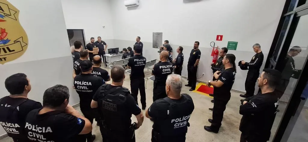 Polícia Civil cumpre 14 mandados contra grupo em Rosário Oeste