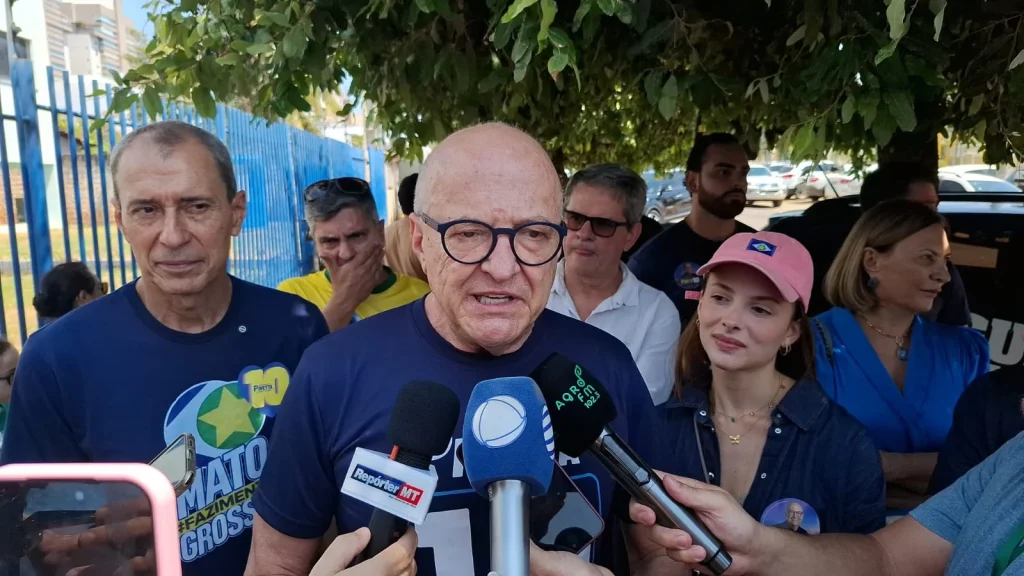 Pivetta vota em Lucas do Rio Verde e diz estar confiante na vitória ao Governo de MT