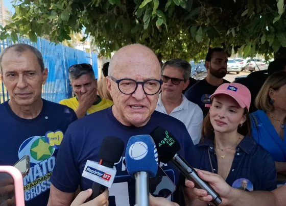 Pivetta vota em Lucas do Rio Verde e diz estar confiante na vitória ao Governo de MT