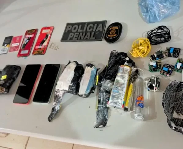 Drogas e celulares levam policial penal à prisão em Tangará
