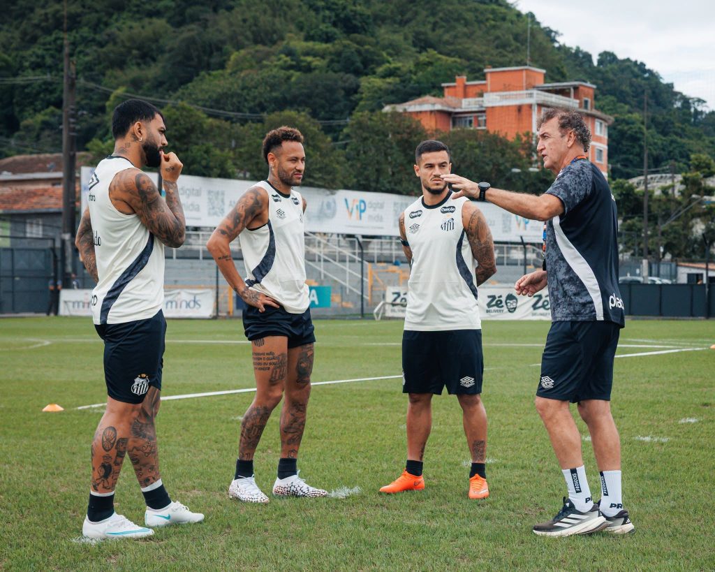 Santos x Bahia: onde assistir ao vivo, horário e prováveis escalações. Imagem: Raul Baretta/Santos FC