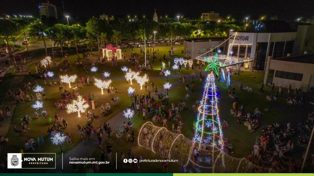 Nova Mutum se prepara para as festividades de Natal