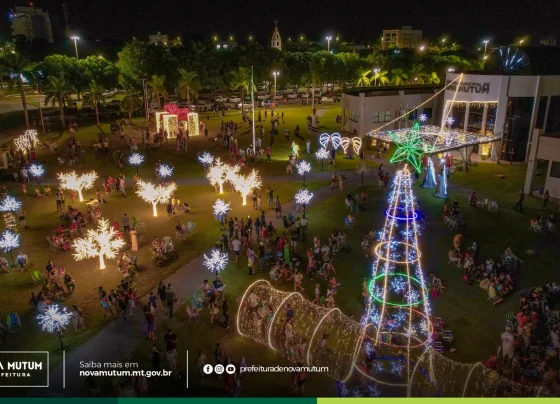 Nova Mutum se prepara para as festividades de Natal
