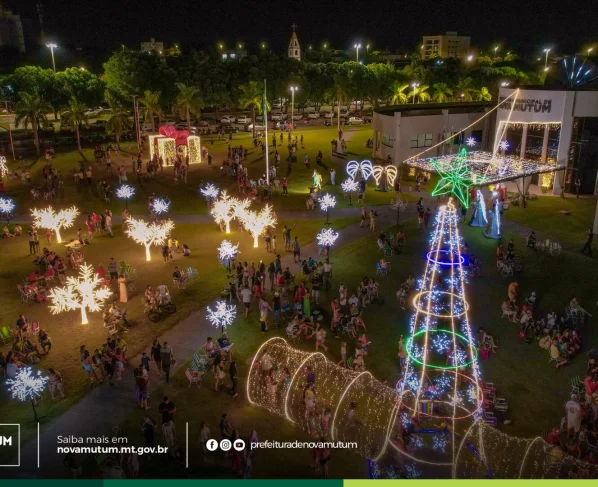 Nova Mutum se prepara para as festividades de Natal
