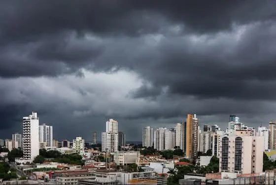 Chuva torrencial atinge Cuiabá na madrugada e Defesa Civil registra quedas de árvores e alagamento