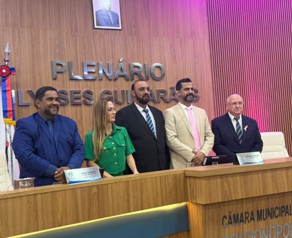 Com 19 votos, Beto do Amendoim é eleito presidente da Câmara de Rondonópolis e se emociona durante discurso
