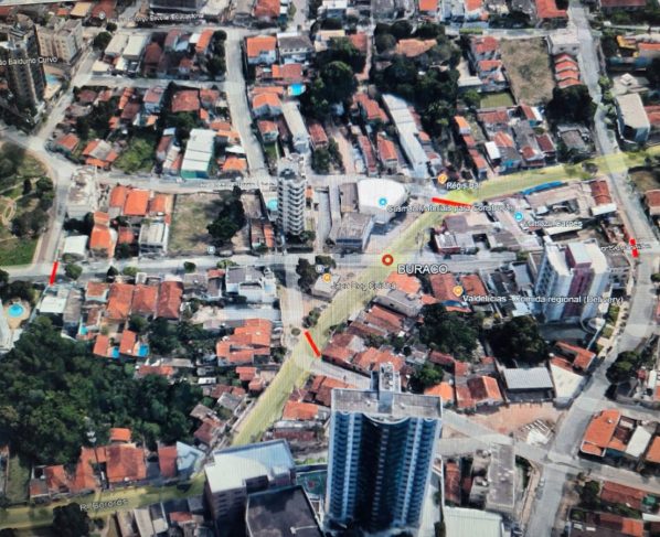 Cruzamento da Avenida São Sebastião com a Avenida Afonso Pena será interditado para reparos na drenagem