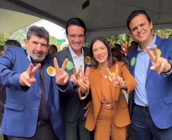 Em São Paulo, Dr. João participa de ato do MDB em apoio a Flávio Bolsonaro