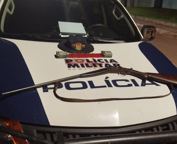 FORAGIDO PRESO - Polícia Militar prende em Nova Nazaré homem procurado por feminicídio em Goiás