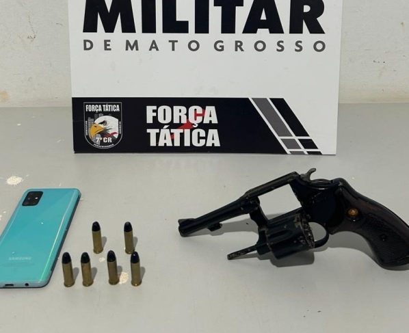 Força Tática prende suspeitos após denúncia de ataque entre facções em Tangará