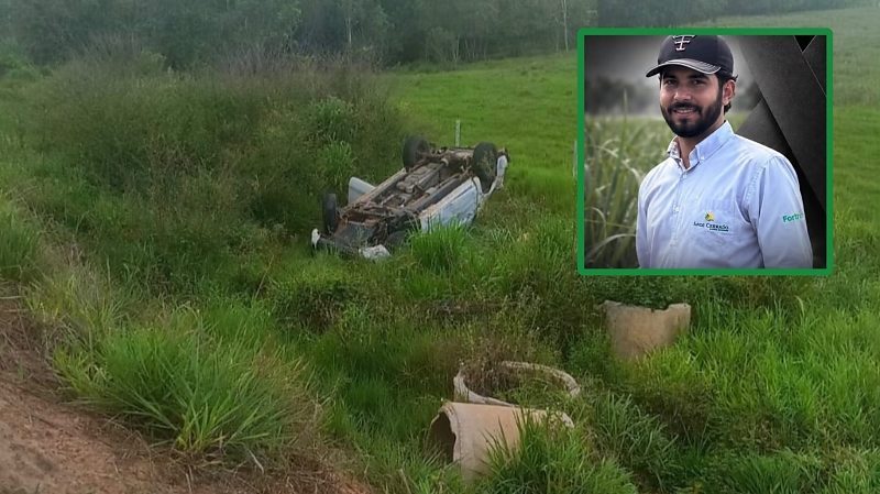 Morte de estudante após capotamento em Barra do Bugres gera comoção