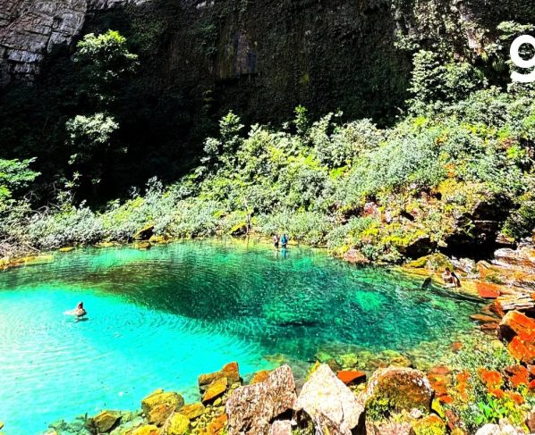 Paraíso de águas cristalinas em MT foi descoberto por pai e filho durante caçada há 50 anos