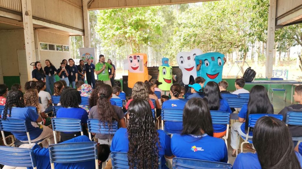 Sorriso no Campo atende 100% dos alunos do Centro Municipal de Ensino Chapadão do Rio Verde