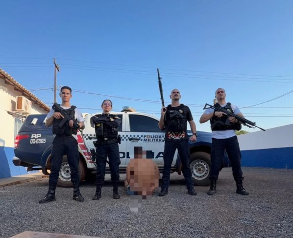 Suspeito de tentar furtar agência de cooperativa é detido pela Polícia Militar em Brianorte (MT)