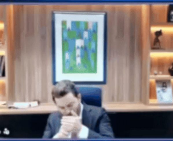 VÍDEO: advogado é flagrado fumando cigarro ao vivo durante defesa de cliente em audiência virtual do TJMT