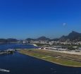 Avião derrapa no Santos Dumont e voos são cancelados