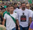 Bruno Bolsonaro Scheid e Nikolas Ferreira lideram manifestação para pressionar