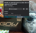 Capacete parecido com o distribuído pela Prefeitura aparece à venda
